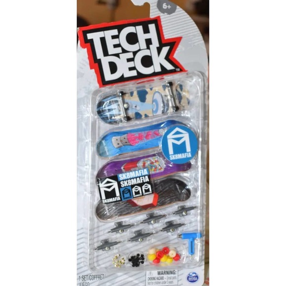 Tech deck Toys Tech Deck Ultra Dlx Fingerboard 4 Pack Sk8mafia Mini